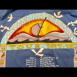 Jimmy Buffet concert tee 1997-1998 tour